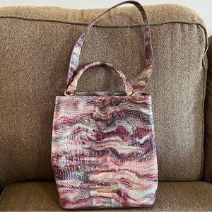 Brahmin Amelia Aura Melbourne bucket bag